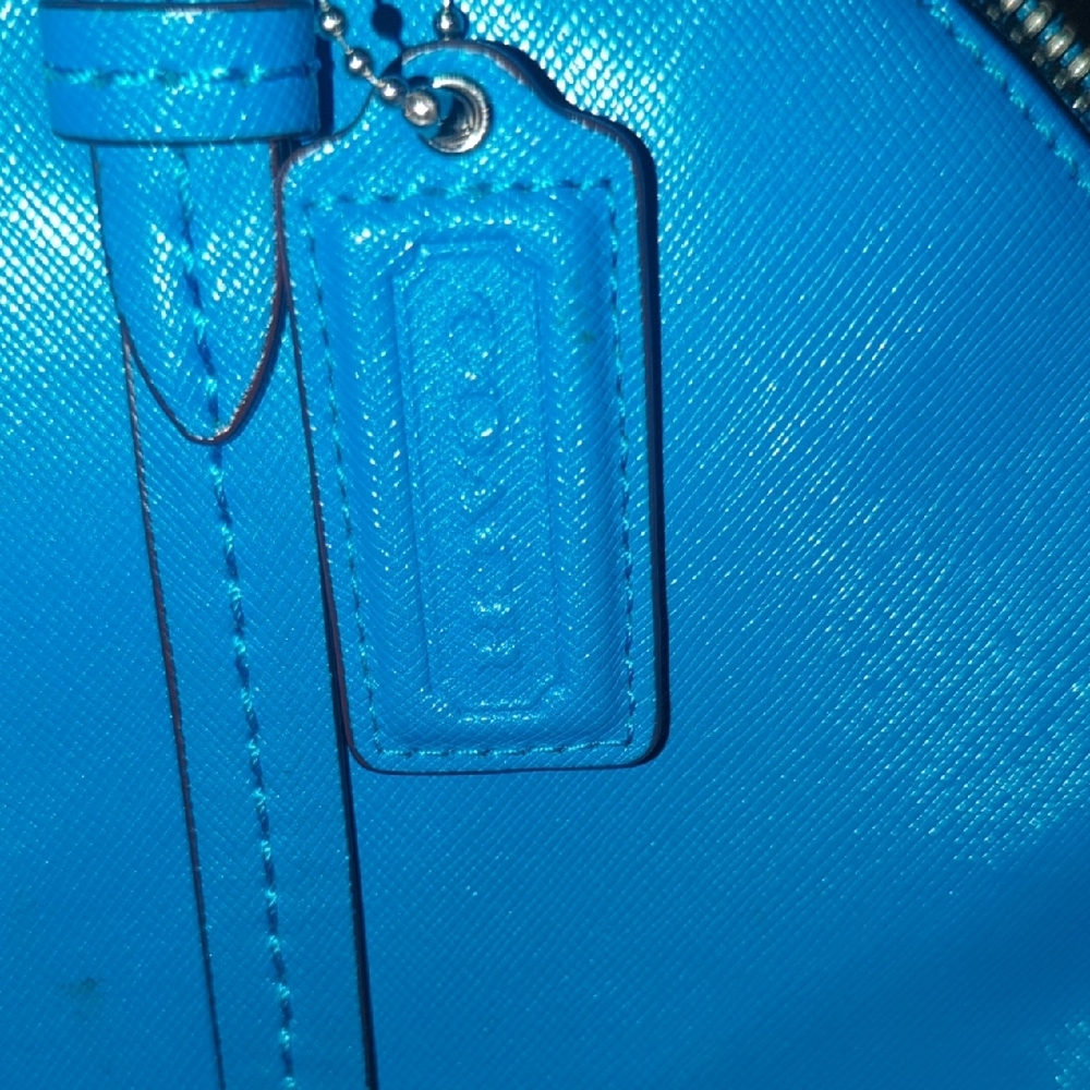Coach Satchel with Double Handles And Strap - Picture 3 of 10